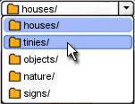 A combobox with items that have icons